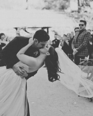 Samantha Hanratty Instagram - First Valentine’s Day as a wife♥️ this was literally the best day of my life! The love that surrounded @ccdeanda and I was a gift like no other! Happy Valentine’s Day loves🥰