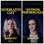 Samantha Hanratty Instagram - FYC Emmy voting - you know what to do♥️ This @yellowjackets cast inspires me so much! Each and every one of these incredible humans, including our “guest cast” is so incredibly fantastic! So much heart goes into making our wild show! The directing was incredible this season. The writing was beautiful and heartbreaking; our casting killed it again; wardrobe was out of this world, @amyparris you are a genius; hair and makeup; props; our ADs, PAs, and literally everyone else! They all deserve recognition for their incredible work this season! #fyc #emmys #yellowjackets #showtime