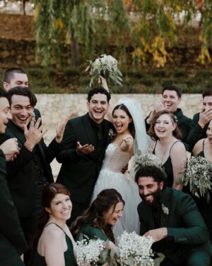 Samantha Hanratty Instagram - First Valentine’s Day as a wife♥️ this was literally the best day of my life! The love that surrounded @ccdeanda and I was a gift like no other! Happy Valentine’s Day loves🥰