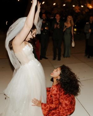Samantha Hanratty Instagram - First Valentine’s Day as a wife♥️ this was literally the best day of my life! The love that surrounded @ccdeanda and I was a gift like no other! Happy Valentine’s Day loves🥰