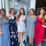 Samantha Hanratty Instagram - Bride to be!! Had the best time with my loved ones celebrating my bridal shower!! I’m a very lucky girl♥️👰🏼‍♀️ #bridetobe #bridalshower