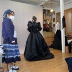 Samantha Morton Instagram - Paris. April 2021. Working with the supremely talented #KarenSerreau, costume designer extraordinaire for @serpentqueenstarz The attention to detail, the care and the vision in these costumes was truly astounding to behold.