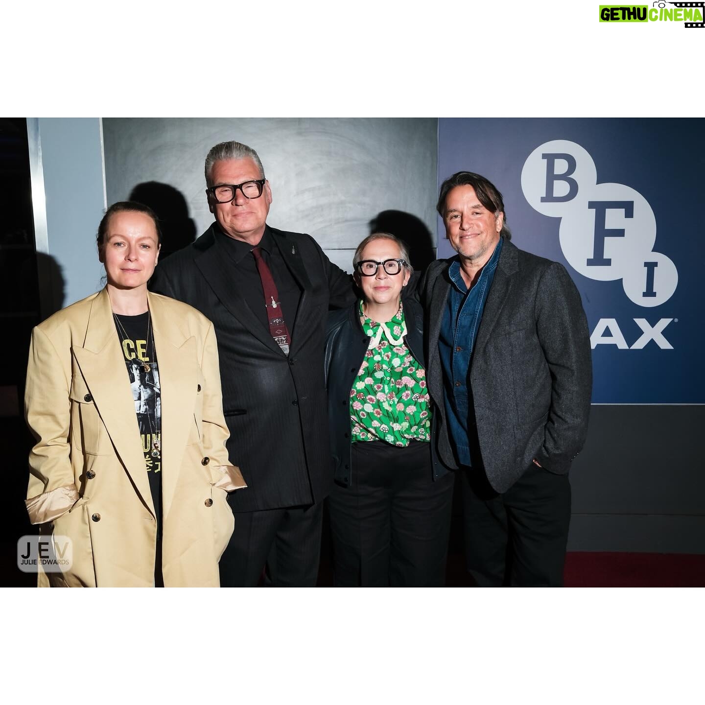 Samantha Morton Instagram - A pleasure as always to talk to @kermodedodge at #MK3D @britishfilminstitute southbank alongside such exciting and talented guests @abimorgan9 and @richard_linklater Thanks for having me π¦π πΈ Julie Edwards Visuals
