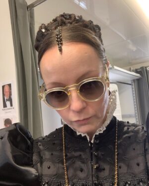 Samantha Morton Instagram - Absolute honour and a privilege to play Catherine and work alongside such a great cast. 
The best team too, #JustinHaythe, #ErwinStoff, #NickOHagan, #JohnBernard and my glorious Celeste. @serpentqueenstarz