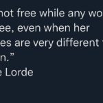 Samantha Smith Instagram – “I am not free while any woman is unfree, even when her shackles are very different from my own.” -Audre Lorde
🇮🇷♥️ #MahsaAmini