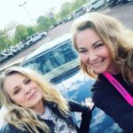 Samantha Smith Instagram - Not us upstaging the impala… #repost @kimrhodes4reals “If you're near @contropolis.pa, you don't HAVE to come see @samsmithgrams and myself, but we'd love it if you would. Thanks @werepireforhire for the exquisite background.”