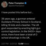 Samantha Smith Instagram - Zero since. We’ve already had 89 in 2023. #ItsTheGuns