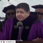 Samantha Smith Instagram - 🙌🏼 #repost Governor JB Pritzker’s speech at North Western University. He received an honorary doctor of laws from his alma mater. @govpritzker (Go to @profgalloway to see the full video, it’s worth your time!)