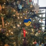 Samantha Smith Instagram - Sending love and hope to the people of Ukraine, who are suffering so much hardship amid what is supposed to be one of the most joyous times of the year. 💙💛♥️ ps: I received this ornament from a lovely Ukrainian fan in Nashville. I don’t have a link, but I believe she sells them to raise money to help provide care for all the animals left behind in this time of war. 💔