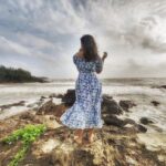 Sambhabana Mohanty Instagram - "Only 20 minutes to sleep But you dream of some epiphany Just one single glimpse of relief To make some sense of what you've seen" PC - @iabhinavkaushik #sambhabanamohanty #epiphany #monsoons #beachesofindia #mothernature #rocksandseas #taylorswift #folklore
