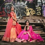 Sambhabana Mohanty Instagram - Damini & Radha Rani ❤️💖 PC : @siddheshpawarphotogrphy #sambhabanamohanty #neeharikaroy #radhamohan