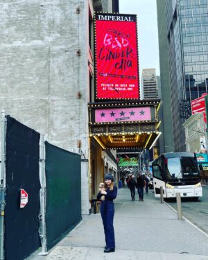 Sami Gayle Instagram - I am so honored to return to Broadway, where I started my career, in @andrewlloydwebber ‘s @badcinderellabway alongside this incredible cast!

Come see us in Belleville starting February 17th!