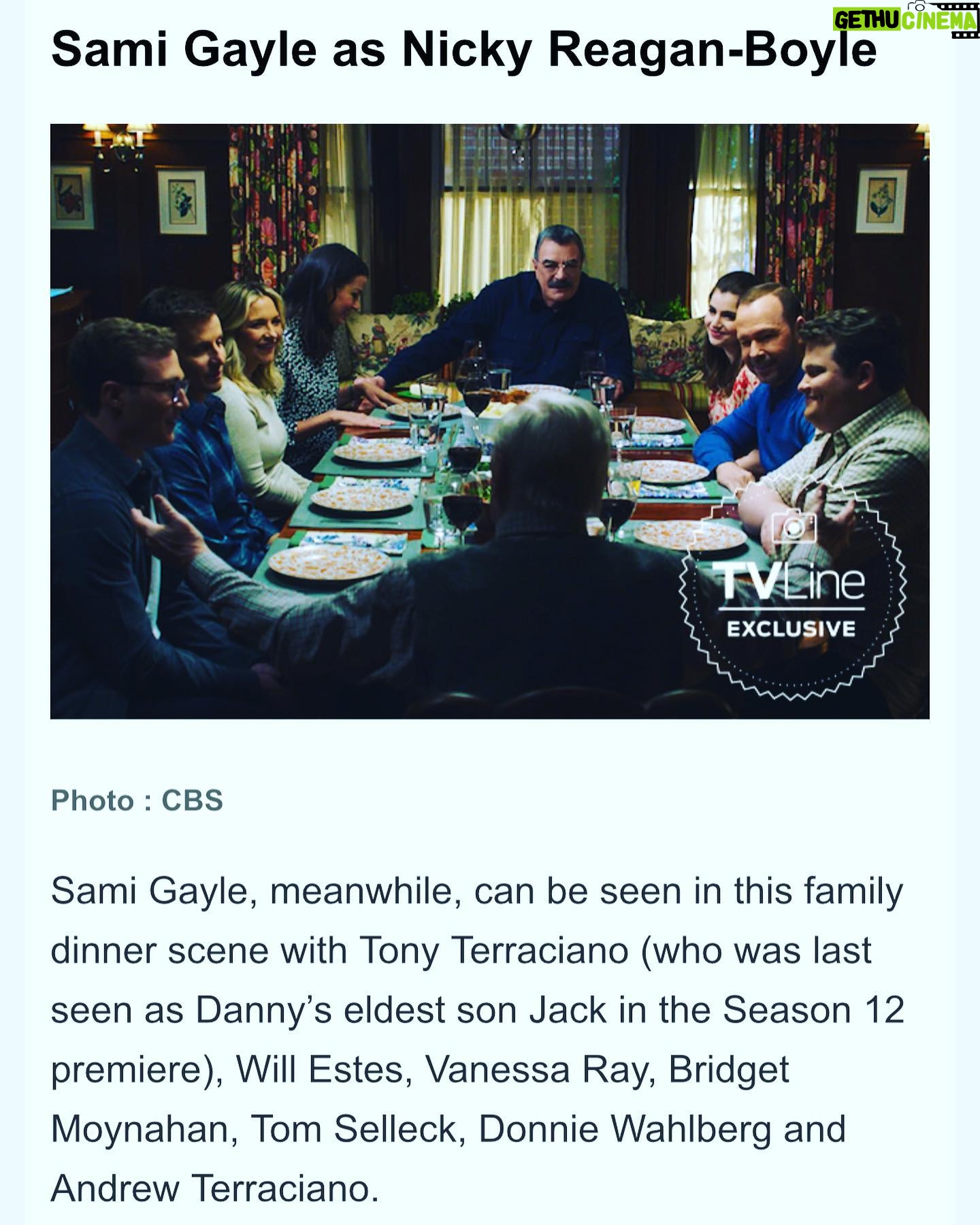 Sami Gayle - 5.7K Likes - Sunday is for family dinner. ❤️Stay tuned for the Season 13 finale! Nicky is back!