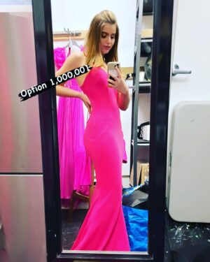 Sami Gayle Instagram - Adele, sorting options for her first day of school… 

Yes, tomorrow is Wednesday, but, really, on EVERY day we wear pink. 👠

First in person rehearsal for @badcinderellabway tomorrow!