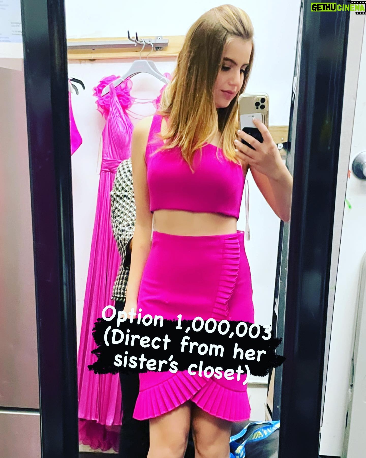 Sami Gayle - 3.6K Likes - Adele, sorting options for her first day of school…
Yes, tomorrow is Wednesday, but, really, on EVERY day we wear pink. 👠
First in person rehearsal for @badcinderellabway tomorrow!
