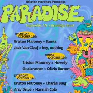 Samia Finnerty Instagram - here is my butt to say i am playing briston maroney’s festival Paradise on october 12th 2023 at @bbowlnashville