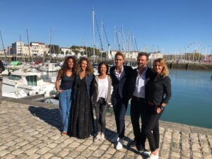 Samira Lachhab Instagram - Festival de La Rochelle avec les copains ❤️ #DNA#❤️ @loriepesterofficiel @ingrid_chauvin_officiel  @albrasseur  @hectorlangevin  @charlotte_valandrey_officiel