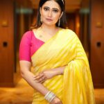 Sampurna Lahiri Instagram – Grace pours all beauty into the soul.. 💛🌼
.
Makeup & Hair – @makeup_artist_surojit 
Wardrobe – @the_textile_tale 
Styled by – @rinkikhatoon 
Photography – @neelmajumder007 
@sourabh181707 @infinite_ideas_official 
.
#grace #glam #beauty #saree #sareelove #ethnicwear #event #work #actorlifestyle #fashion #style #selflove