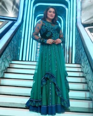 Sampurna Lahiri Instagram - Elegance is the only beauty that never fades 💫💙
.
Makeup - @dabhijit860 
Outfit - @abhishekraycreations 
Styled by - @rinkikhatoon 
Photography - @suvro_tanu001 
Team - @sudipanchakraborty @sourabh181707 @ayesree 
. 
#dadagiri #photoshoot #elegance #beauty #gown #fashion #blue #feelgood #selflove #moment #goodvibes