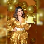 Sampurna Lahiri Instagram – “Another year older, another reason to celebrate life’s incredible journey. Reflecting on the moments that shaped me, the challenges overcome, and the dreams pursued. Here’s to embracing the beauty of today and the endless possibilities of tomorrow. Here is to embracing all of me and celebrating me! Let the birthday festivities begin! 🎂🥳 
.
Photography – @somnath_roy_photography 
Makeup – @makeupbysajaldebnath 
Styled by – @rinkikhatoon 
Decoration – @grandeseventos_ii 
Assistant – @sourabh181707 

#BirthdayReflections #CheersToAnotherYear #MakingMemories #birthday #celebration #life #laugh #happiness #blessed