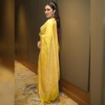 Sampurna Lahiri Instagram – 🌼🌼
.
Photography – @neelmajumder007 
Wardrobe – @the_textile_tale 
Styling – @rinkikhatoon 
Makeup & hair – @makeup_artist_surojit 
Assistant – @sourabh181707 
@infinite_ideas_official 
.
#yellow #saree #sareelove #ethnic #event #fashion #style #feelgood #positivity #goodvibes #work #actorslife #blessed