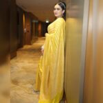 Sampurna Lahiri Instagram – 🌼🌼
.
Photography – @neelmajumder007 
Wardrobe – @the_textile_tale 
Styling – @rinkikhatoon 
Makeup & hair – @makeup_artist_surojit 
Assistant – @sourabh181707 
@infinite_ideas_official 
.
#yellow #saree #sareelove #ethnic #event #fashion #style #feelgood #positivity #goodvibes #work #actorslife #blessed