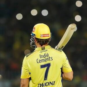 Samyuktha Viswanathan Instagram - Dear Thala,

Still hoping this is not your last year on the CSK Team, but maybe that is wishful (and a tad selfish) thinking. I always liked cricket but you got me to love cricket. It became cinema for me. You are a magnificent player and captain. Above all, a brilliant leader and an inspiration. Supremely and always glad you started and stayed with CSK 💛 I wish your last match was in Chennai with a sea full of yellow (and flashlights) cheering your name as we won. But watching you do your best to save this match will have to do. You are a legend. You always will be.
Thank you for everything. MSD then, now, always 🫡 

(Manifesting meeting you one day, even for a little bit 💫)

#msd #mahi #thaladhoni #chennaisuperkings #yellove #msdianforever #ohcaptainmycaptain