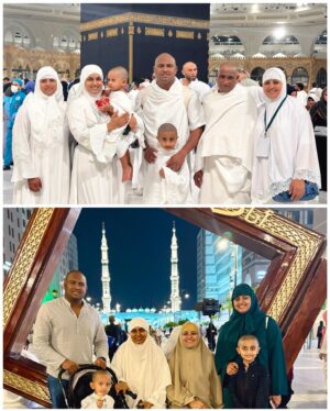 Sana Instagram - Alhamdulillah, we are so blessed to be on this journey. I can’t thank Allah enough for this incredible opportunity for our family. My sister Tabasum had been dreaming of this spiritual trip, and Allah has granted us this beautiful experience. We have learned so much, and there’s still a lot more to discover. Traveling opens your eyes to a new perspective, reminding us that we should respect one another regardless of religion or nationality. Life is bigger than what we see around us, and this journey has made me appreciate that even more.

Insha’Allah, this experience will bring us closer to Allah and make us more compassionate towards each other. A huge thank you to everyone who has sent their love and support during our travels. We are truly grateful for you. Let’s work together to make this world a better place for everyone. Thank you 🙏🏼

#Mecca #Madina #HolyJourney #Islam #Spirituality #Blessed #TravelDiaries #FamilyTime #LoveAndRespect #MakingTheWorldABetterPlace #Gratitude #TravelWithPurpose #TravelGoals #faithandlove