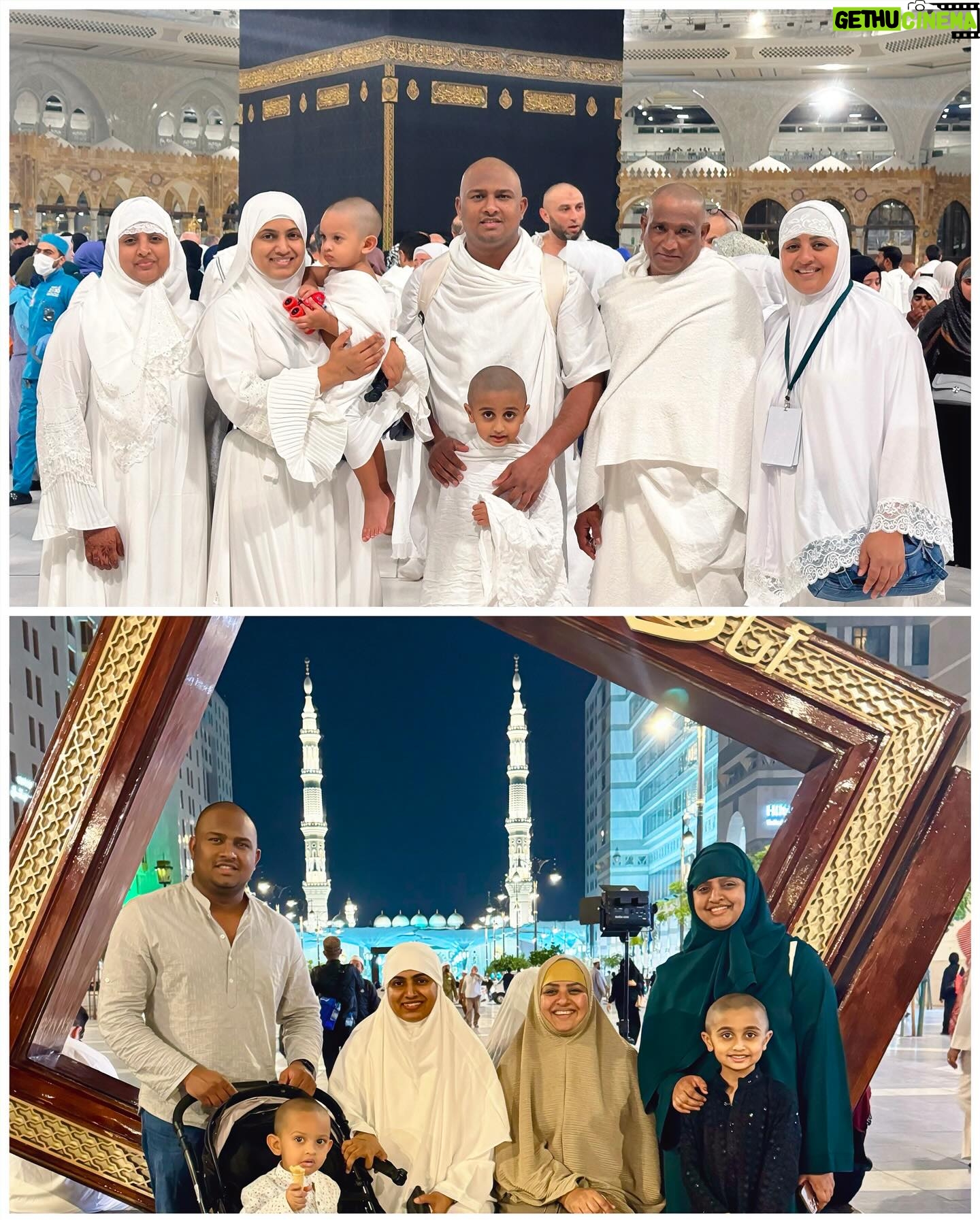 Sana - 27K Likes - Alhamdulillah, we are so blessed to be on this journey. I can’t thank Allah enough for this incredible opportunity for our family. My sister Tabasum had been dreaming of this spiritual trip, and Allah has granted us this beautiful experience. We have learned so much, and there’s still a lot more to discover. Traveling opens your eyes to a new perspective, reminding us that we should respect one another regardless of religion or nationality. Life is bigger than what we see around us, and this journey has made me appreciate that even more.
Insha’Allah, this experience will bring us closer to Allah and make us more compassionate towards each other. A huge thank you to everyone who has sent their love and support during our travels. We are truly grateful for you. Let’s work together to make this world a better place for everyone. Thank you 🙏🏼
#Mecca #Madina #HolyJourney #Islam #Spirituality #Blessed #TravelDiaries #FamilyTime #LoveAndRespect #MakingTheWorldABetterPlace #Gratitude #TravelWithPurpose #TravelGoals #faithandlove