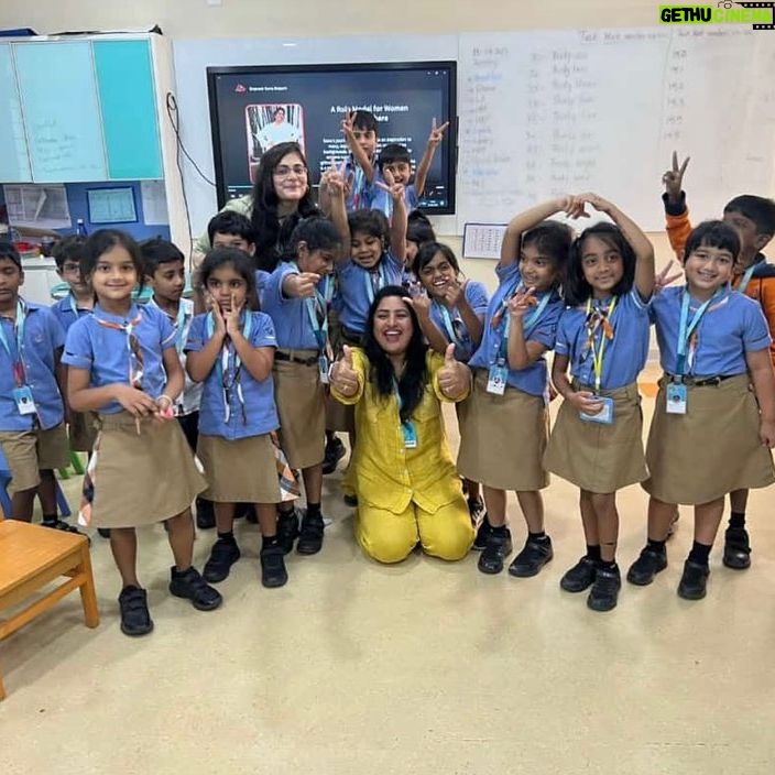 Sana - 1.5K Likes - Honoured to be a guest lecturer at @oakridge_gachibowli sharing knowledge and insights with eager minds.
#kids #school #positive #inspring #knowledge #story’s #studies #brilliantkids #students #best #teachers