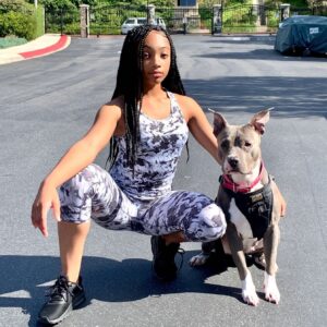Sanai Victoria Instagram - Your tribe attracts your vibe! Tag your bestie. ❤️
.
.
#happyvibes #mytribemyvibe #tagyourbestie #wednesdaymotivation #morningwalk #mybestie #sashafierce #socialdistancing #quarentineworkout #pitbullsofinstagram #pitbulladvocate #pitbulllove #explorepage #explore #viral #instadaily #picoftheday #palosverdes #girldog #sendinglove #feelinggrateful #blessed #sanaivictoria 🐶 🐾 ❤️