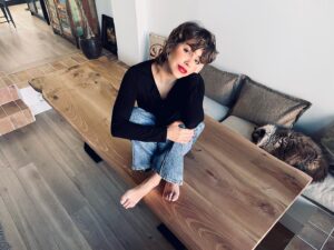 Sandra Cervera Instagram - @stol_es Nos ha fabricado la mesa más bonita del mundo! Gracias Amigos!! 🏡 
#artesanos