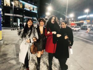 Sandra Cervera Instagram - Nuestro SEX and THE CITY! 💥🫶
En lo bueno, en lo “no tan Bueno” y en lo MEJOR @chanelterrero 💜🔥
Estamos allí contigo titi! 🚀🎤🩰

@alexandramasangkay 
@cecilialopezactriz 
@eurovisiontve @eurovision 💥💥💥
