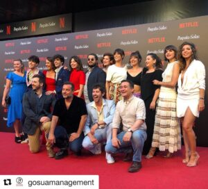 Sandra Cervera Instagram - GRACIAS ❤️ @javviercalvo @soyambrossi por confiar en mi, @apachete todo un privilegio y COMPAÑEROS protagonistas y capitulares, sois maravilla. Gente llena de LUZ. @paquitasalasps @braysefe Iluminas la feminidad con ella. #paquitasalas #PremierePaquita @netflixes 🙌
•
•
👗 estilismo @roperezpla @ro_estudioo ERES ARTE.
