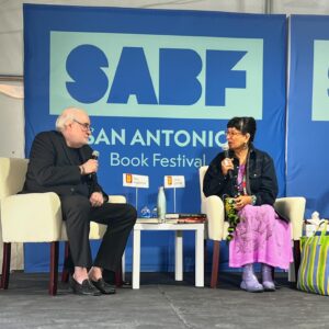 Sandra Cisneros Instagram - A fabulous time at the @sabookfest talking about the taboo with @officialpaulalexander, @jan.beatty.1, and @poetrichardblanco. Thank you to our moderator @thepoetjohnespinoza, everyone who joined, and the workers & volunteers of the book festival! ✨✨