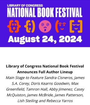 Sandra Cisneros Instagram - I will be at the 2024 Library of Congress National Book Festival this August in Washington D.C. to celebrate the 40th anniversary of The House on Mango Street. The event is free and open to the public! For more information, visit the link in my bio. I hope to see you there!