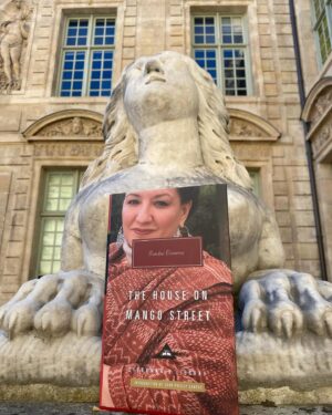 Sandra Cisneros Instagram - Everyman Edition of House on Mango Street at the Hotel de Sully in Paris