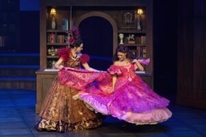 Sandra Mae Frank Instagram - Happy Closing to my #CinderFam!

It’s been quite a carriage ride of adventure, excitement, and romance with the brilliantly talented cast and crew of Cinderella! 

Whenever you think something is impossible, just think “Cinderella” (ASL - wand-magic), and believe in yourself. 

#Cinderella #CinderGiving #Musical #ItsNotTheEnd😉 

*Major shoutout to the lovely Emily Catalfamo for stepping in as #Ella during the closing week of Cinderella! 💙 

📷 @suzannecordeiro 

[image description, see Alt Text in each post]