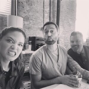 Sandra Mae Frank Instagram - It's been an honor and privilege to play Dr. Wilder 💙👩🏻‍⚕️

This photo was taken on my very first day of work on set for #NewAmsterdam. At that time, I had no idea what was in store for Dr. Wilder and how long she would be around… then fast forward to a couple of months later being on a call with David Schulner and Peter Horton, offering me to join officially as a series regular for Season 5, my first ever. Of course, I knew it would be the final season, so why not go out with a bang and show the world once again more of Dr. Wilder and her strengths as well as her vulnerabilities. It’s been a wild ride, no pun intended.

Representation matters everywhere, and playing a role of an oncologist that happens to be deaf and uses ASL is rarely showcased in media. There ARE deaf and hard-of-hearing professionals in the medical field doing incredible things, proving that we’re capable of anything we set our mind to achieving.

Working for #NBC on New Amsterdam has been truly incredible… and I’ll always carry it with my heart. Working with everyone on set, actors and crew, has been fantastic and filled with fun, uplifting, and profound moments. Everyone in the show truly made me feel seen and welcomed me to the #DamFam with love, respect, and effort to learn sign language just enough to communicate with me. 

And to the fans that have been watching the show from day one and welcoming Dr. Wilder late in the show with two final seasons, thank you, and the message of the show will always be this… “How can I help?”

With love, #DrWilder 💙🤟🏻

P.S. I have SO MANY #BTS photos, will share once a while 😉

[image description]
The main photo is in black and white. Sandra Mae as Dr. Wilder facing forward with her back to the camera, sitting on a chair titled “New Amsterdam - Medical Center” along side with film equipment around. (remaining images description in comments below)