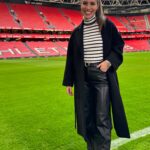 Sandra Díaz Arcas Instagram – Road to… ✈️ el derbi vasco 🫶🏽 @dazn_es