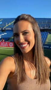 Sandra Díaz Arcas Instagram - ¡Ya estamos listos para el primer partido de Getafe y Barça en esta Liga 23/24! ⚽️🫶🏽 @dazn_es
