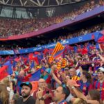 Sandra Díaz Arcas Instagram - Recuerdos que quiero dejar aquí y no olvidar nunca 😊 Era mi primera final de la Uefa Women’s Champions League y con un equipazo contamos que las jugadoras del Barça siguen siendo las reinas de Europa 👸🏼 @dazn_es