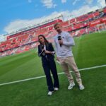 Sandra Díaz Arcas Instagram - Empezamos a entrar en la recta final y nos vamos despidiendo de estadios y ciudades. Granada, volved pronto a Primera ❤️