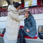Sandra Díaz Arcas Instagram - De la mañanita de hoy en Vallecas ⚽️ con @dazn_es 😊
