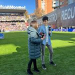 Sandra Díaz Arcas Instagram - De la mañanita de hoy en Vallecas ⚽️ con @dazn_es 😊