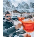 Sandra Nováková Instagram - Ach! @vojta7m #❤️ #dolomites #colfosco #italia