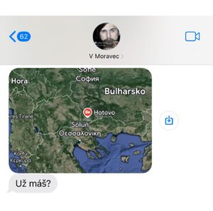 Sandra Nováková Instagram - Když mi píše můj muž😂🙈❤️ @vojta7m