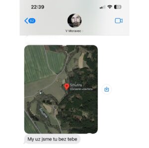 Sandra Nováková Instagram - Když mi píše můj muž😂🙈❤️ @vojta7m