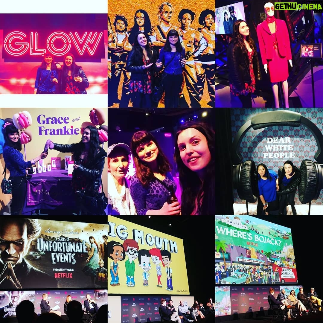 Sandra Rosko Instagram - Lots happening! Here's a glimpse... Very special thanks to @sagaftra, @netflix #netflixfysee, @bluepisceslove, @sandramiska, @joan.delmar and everyone else who made it all possible! 😙