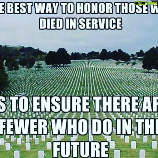 Sandra Rosko - 722 Likes - #happymemorialday and thank you to everyone who's helped bless us with freedom. Thank you for your sacrifice. Thank you for your protection. May you find the peace that you seek. Your sacrifice will not be in vain. Here's to there ever being fewer who die for our freedom. Here's to the Constitution, and upholding it so we will never need another Independence Day. #onelove
